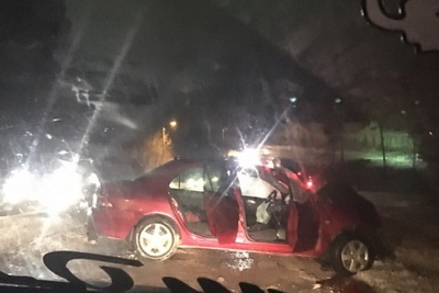 В Касимовском районе столкнулись два легковых автомобиля